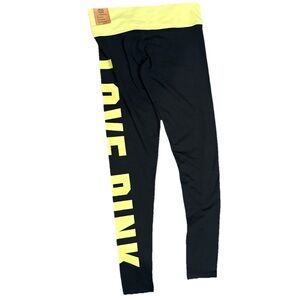 PINK Victoria's Secret NWT Women's Fold-over  Leggings
